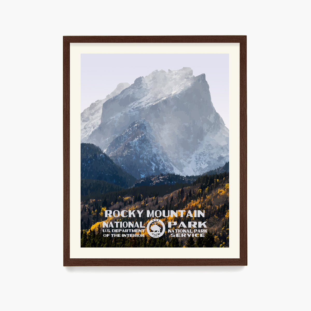 Rocky Mountain National Park WPA Poster  Vintage Style Prints – National  Park Posters